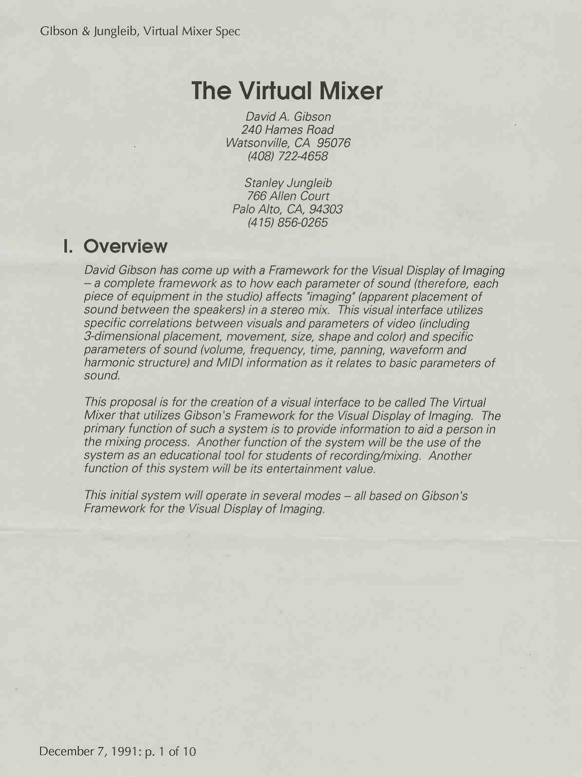 911207 VIRTUAL MIXER PG01